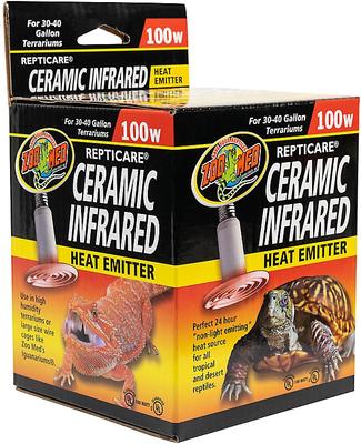 Show full view: Zoo Med Repticare Ceramic Infrared Reptile Heater, 100-watt slide 2 of 9