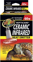 Zoo Med Repticare Ceramic Infrared Reptile Heater, 60-watt slide 1 of 8