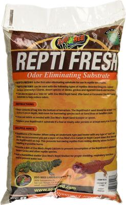 Show full view: Zoo Med ReptiFresh Odor Eliminating Substrate, 8-lb slide 2 of 3