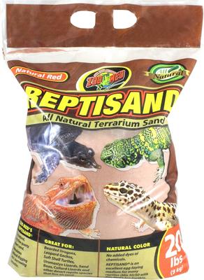 Show full view: Zoo Med ReptiSand Reptile Sand, Red, 20-lb bag slide 2 of 3