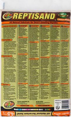 Show full view: Zoo Med ReptiSand Reptile Sand, Desert White, 10-lb bag slide 2 of 5