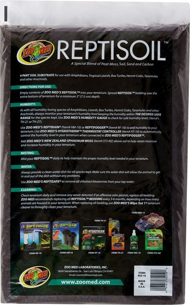 Zoo Med ReptiSoil Reptile Soil, 10-qt bag