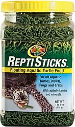 Zoo Med ReptiSticks Floating Aquatic Turtle Food, 1.2-lb bag