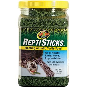 Zoo Med ReptiSticks Floating Aquatic Turtle Food, 1.2-lb bag