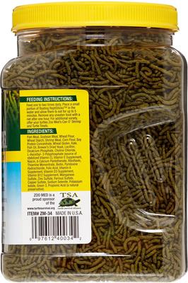 Show full view: Zoo Med ReptiSticks Floating Aquatic Turtle Food, 1.2-lb bag slide 5 of 6
