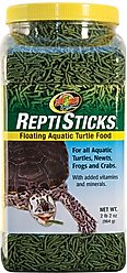 Zoo Med ReptiSticks Floating Aquatic Turtle Food, 2.2-lb