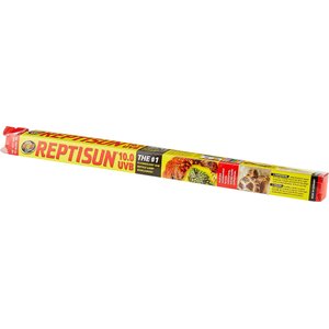 Zoo Med ReptiSun 10.0 T8-HO UVB Fluorescent Reptile Lamp, 18-in