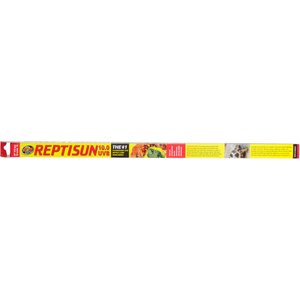 Zoo Med ReptiSun 10.0 T8-HO UVB Fluorescent Reptile Lamp, 24-in
