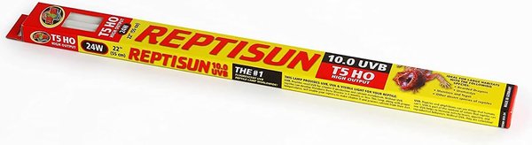 Show full view: Zoo Med ReptiSun 10.0 T5-HO UVB Fluorescent Reptile Lamp, 24 x 2-in slide 2 of 4