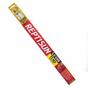 Zoo Med ReptiSun 5.0 T5-HO UVB Fluorescent Reptile Lamp, 22-in, 24-watt