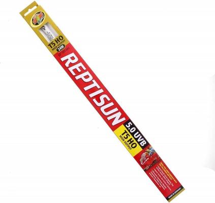 Show full view: Zoo Med ReptiSun 5.0 T5-HO UVB Fluorescent Reptile Lamp, 22-in, 24-watt slide 2 of 8