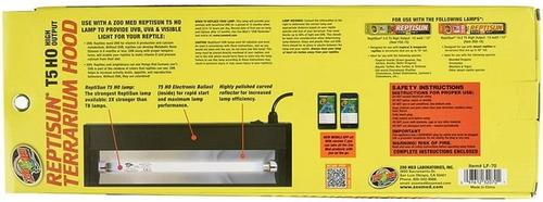 Show full view: Zoo Med ReptiSun T5-HO Reptile Terrarium Hood, 14-in slide 2 of 3