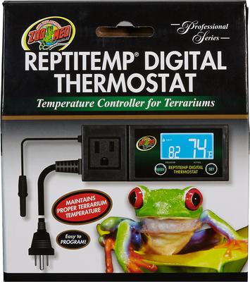 ZOO MED ReptiTemp Digital Reptile Terrarium Thermostat - Chewy.com