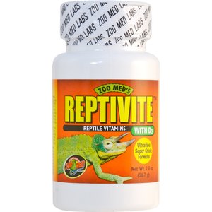 Zoo Med Reptivite with D3 Reptile Vitamin, 2-oz bottle
