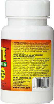 Show full view: Zoo Med Reptivite with D3 Reptile Vitamin, 2-oz bottle slide 3 of 7