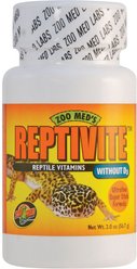 Zoo Med ReptiVite without D3 Reptile Supplement, 2-oz bottle