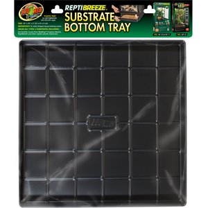 Zoo Med Substrate Bottom Tray for ReptiBreeze Reptile Cage, 16 x 16-in