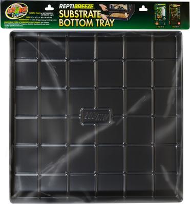 Show full view: Zoo Med Substrate Bottom Tray for ReptiBreeze Reptile Cage, 18 x 18-in slide 2 of 3