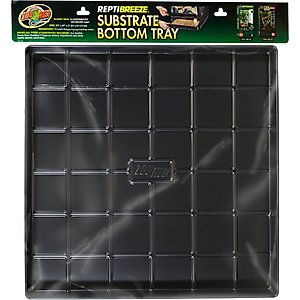 Zoo Med Substrate Bottom Tray for ReptiBreeze Reptile Cage, 24 x 24-in