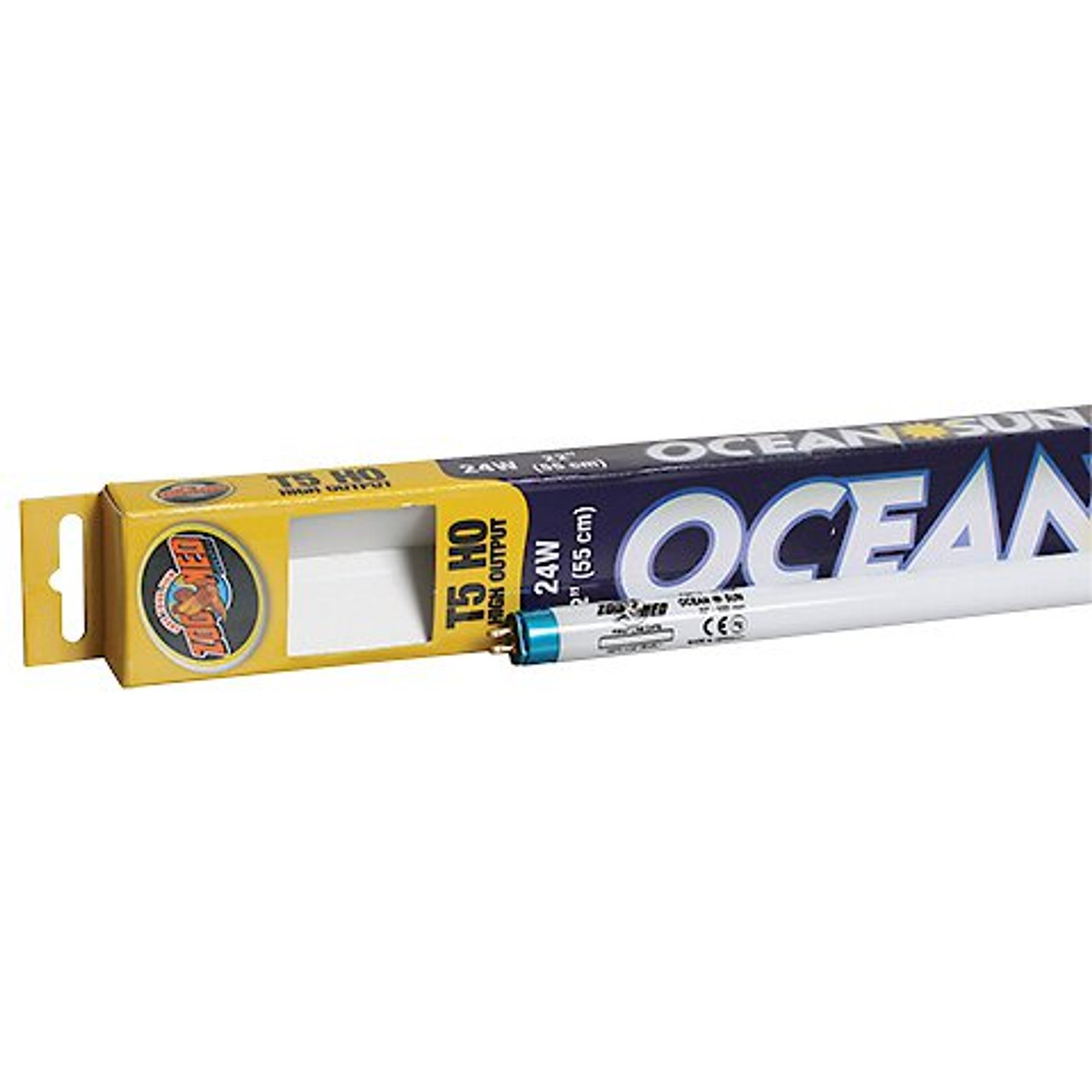 Zoo Med T5-HO Ocean Sun 10,000K Fluorescent Lamp, 22-in, 24-watt