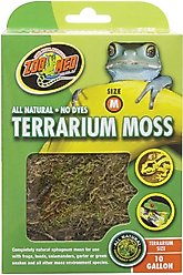 Zoo Med Terrarium Moss Reptile Substrate, Medium