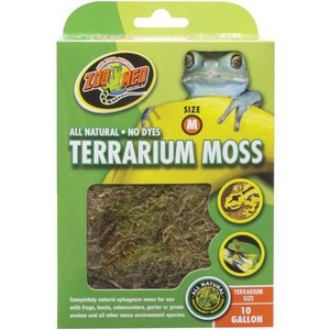 Zoo Med Terrarium Moss Reptile Substrate, Medium