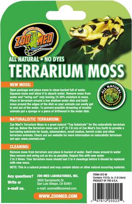 Show full view: Zoo Med Terrarium Moss Reptile Substrate, Medium slide 4 of 5