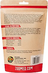 Zoo Med Tortoise & Box Turtle Flower Food Topper, 1.4-oz pouch slide 2 of 3