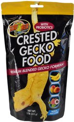 Zoo Med Tropical Fruit Flavor Crested Gecko Food, 1-lb bag