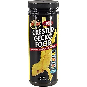 Zoo Med Tropical Fruit Flavor Crested Gecko Food, 8-oz jar