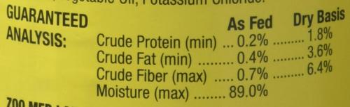 Show full view: Zoo Med Tropical Fruit Mango Mix-ins Reptile Food, 4-oz bag slide 5 of 8