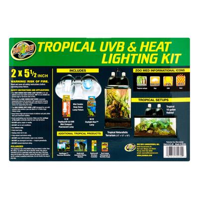Show full view: Zoo Med Tropical UVB & Heat Lighting Kit slide 7 of 7