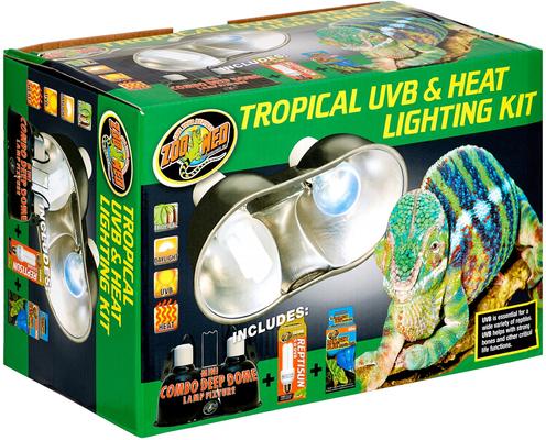 Show full view: Zoo Med Tropical UVB & Heat Lighting Kit slide 5 of 7