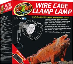 Zoo Med Wire Cage Clamp Reptile Lamp