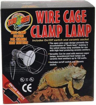 Show full view: Zoo Med Wire Cage Clamp Reptile Lamp slide 3 of 3