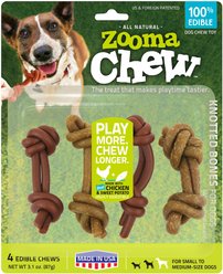ZoomaChew Small Knotted Dog Treats, 4 count slide 2 of 6