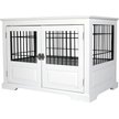 Show in main carousel: ZooVilla Fairview Triple Door Dog Crate, White, Large slide 1 of 7