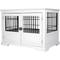 Show in main carousel: ZooVilla Fairview Triple Door Dog Crate, White, Large slide 1 of 8
