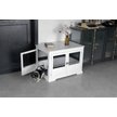 Show in main carousel: ZooVilla Fairview Triple Door Dog Crate, White, Large slide 6 of 7