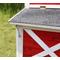 Show in main carousel: ZooVilla Red Barn Chicken Coop with Roof Top Planter, 8 Chicken Capacity slide 6 of 9