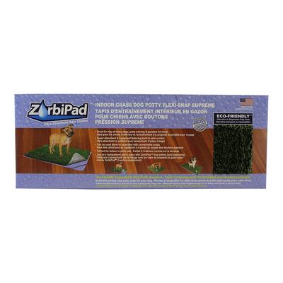 Show full view: ZorbiPad Indoor Dog Potty Pad & Grass, 16-in x 24-in slide 4 of 5