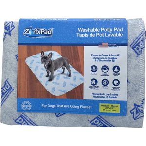 ZorbiPad Washable & Reusable Dog Potty Pad, Medium