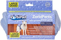 ZorbiPad ZorbiPants Dog Diaper, Large