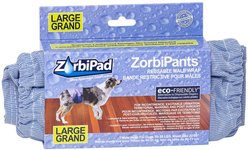 ZorbiPad ZorbiPants Male Wrap Dog Diaper, Large