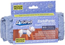 ZorbiPad ZorbiPants Male Wrap Dog Diaper, Medium