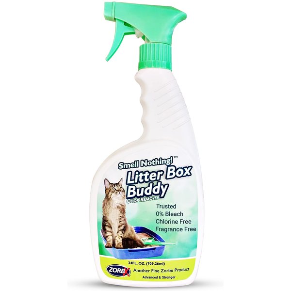 ZORBX Smell Nothing Litter Box Buddy Odor Remover