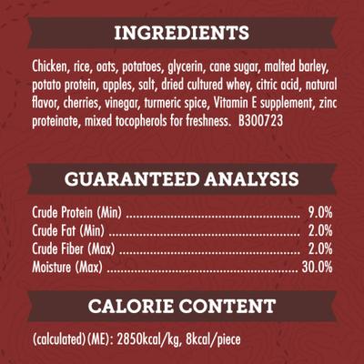 Show full view: Zuke's Lil' Links Chicken & Apple Recipe Gluten-Free Soft & Chewy Dog Treats, 6-oz pouch slide 7 of 15