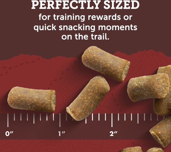 Run Two Three Chicken Apple Recipe Freeze-Dried Nibblers Dog Treats, 3.2-oz bag