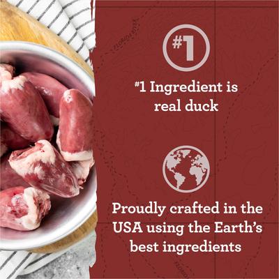 Show full view: Zuke's Lil' Links Sausage-Style Real Meat, Duck & Apple Recipe Gluten-Free Adult Soft & Chewy Dog Treats, 12-oz bundle slide 5 of 14