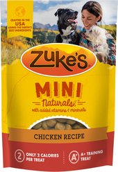 Zuke's Mini Naturals Chicken Recipe Training Dog Treats, 6-oz bag